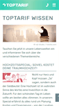 Mobile Screenshot of news.toptarif.de