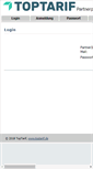 Mobile Screenshot of partner.toptarif.de